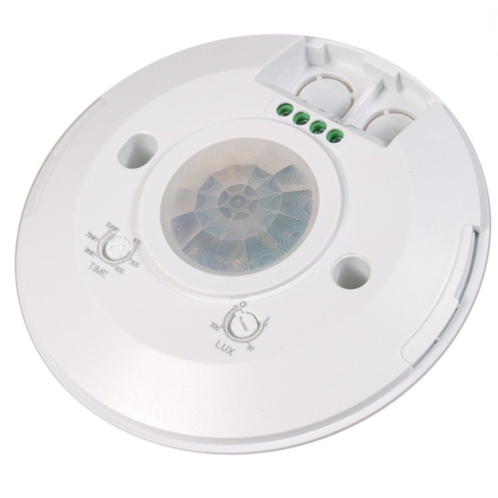 Maclean Energy MCE85 IR-Bewegungsmelder Decke 360° 6m Weiß