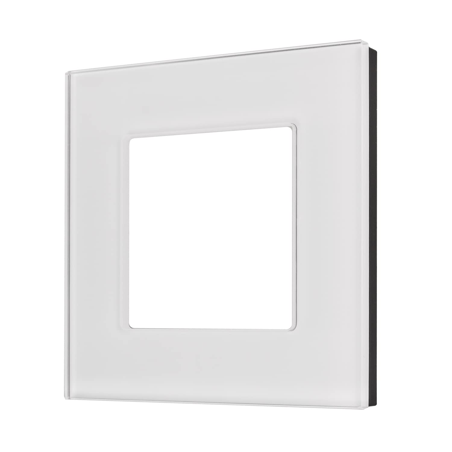 Maclean Energy MCE719W+MCE730W Schuko Steckdose Weiß Glas