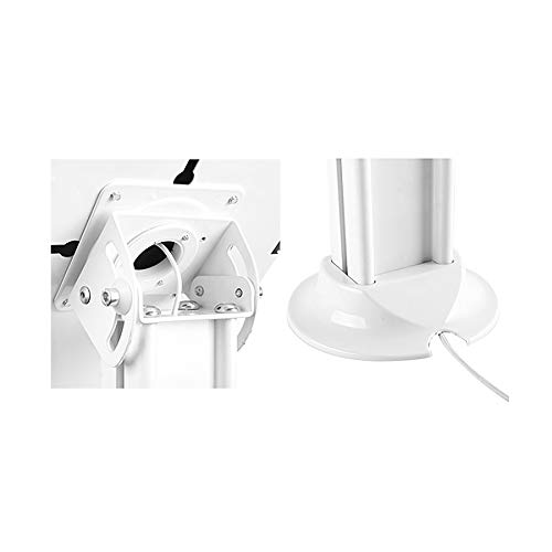 Maclean MC-678 Bodenständer Tablet Halter weiß abschließbar