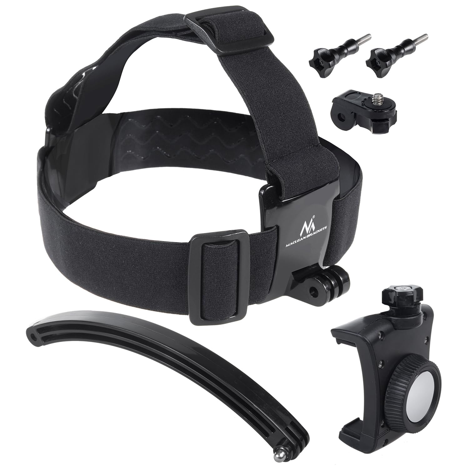 Maclean Brackets MC-447 Kopfband Halterung mit 20 cm Arm