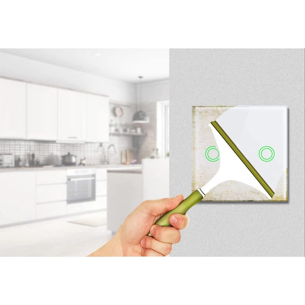 Maclean Energy MCE714W WLAN-Lichtschalter 2-fach weiß rund