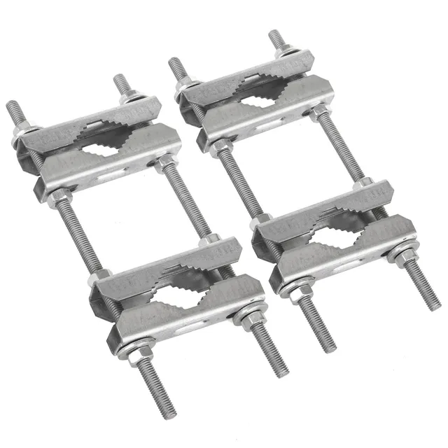 Maclean MCTV-922 Mastschellen Set 65mm verzinkt Doppel