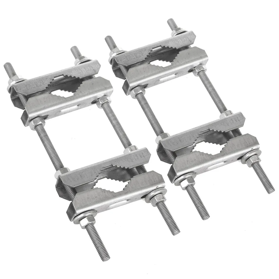Maclean MCTV-922 Mastschellen Set 65mm verzinkt Doppel