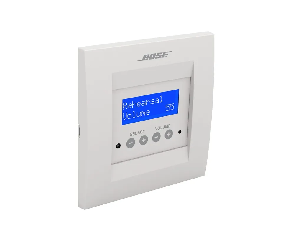 Bose Professional ControlCenter CC-16 Zonencontroller Wand