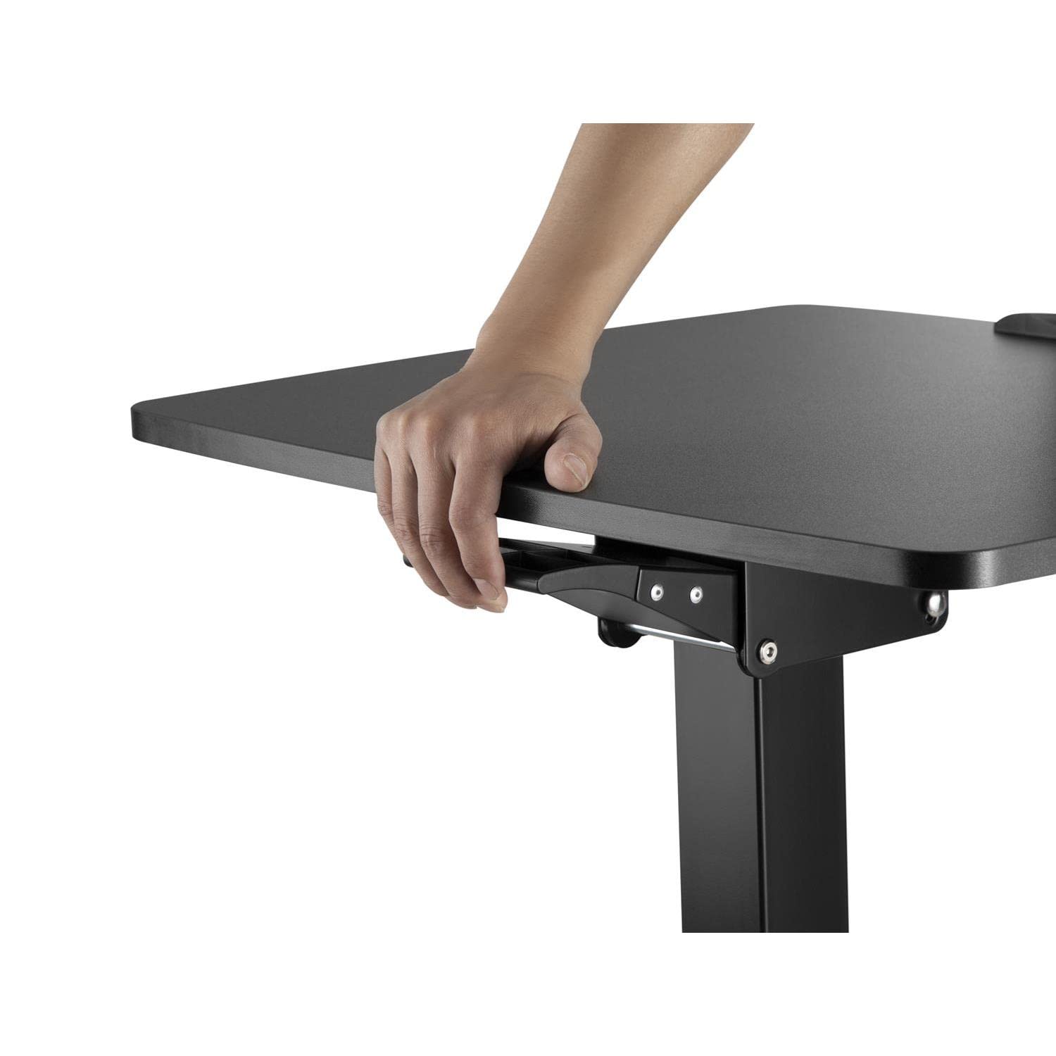 Maclean MC-892 Laptoptisch Rollen Schwarz höhenverstellbar 76-113 cm