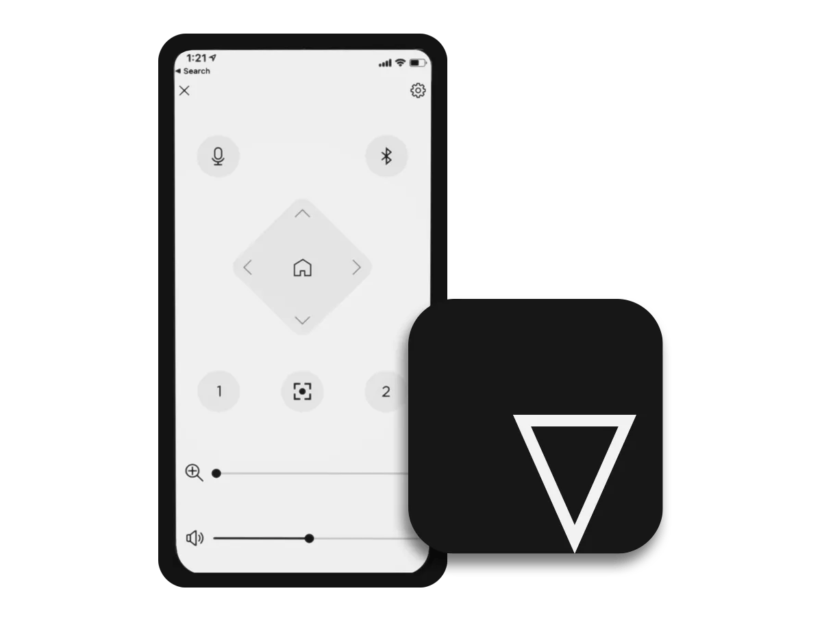 Bose Professional Videobar Mobile Software Konferenz-App