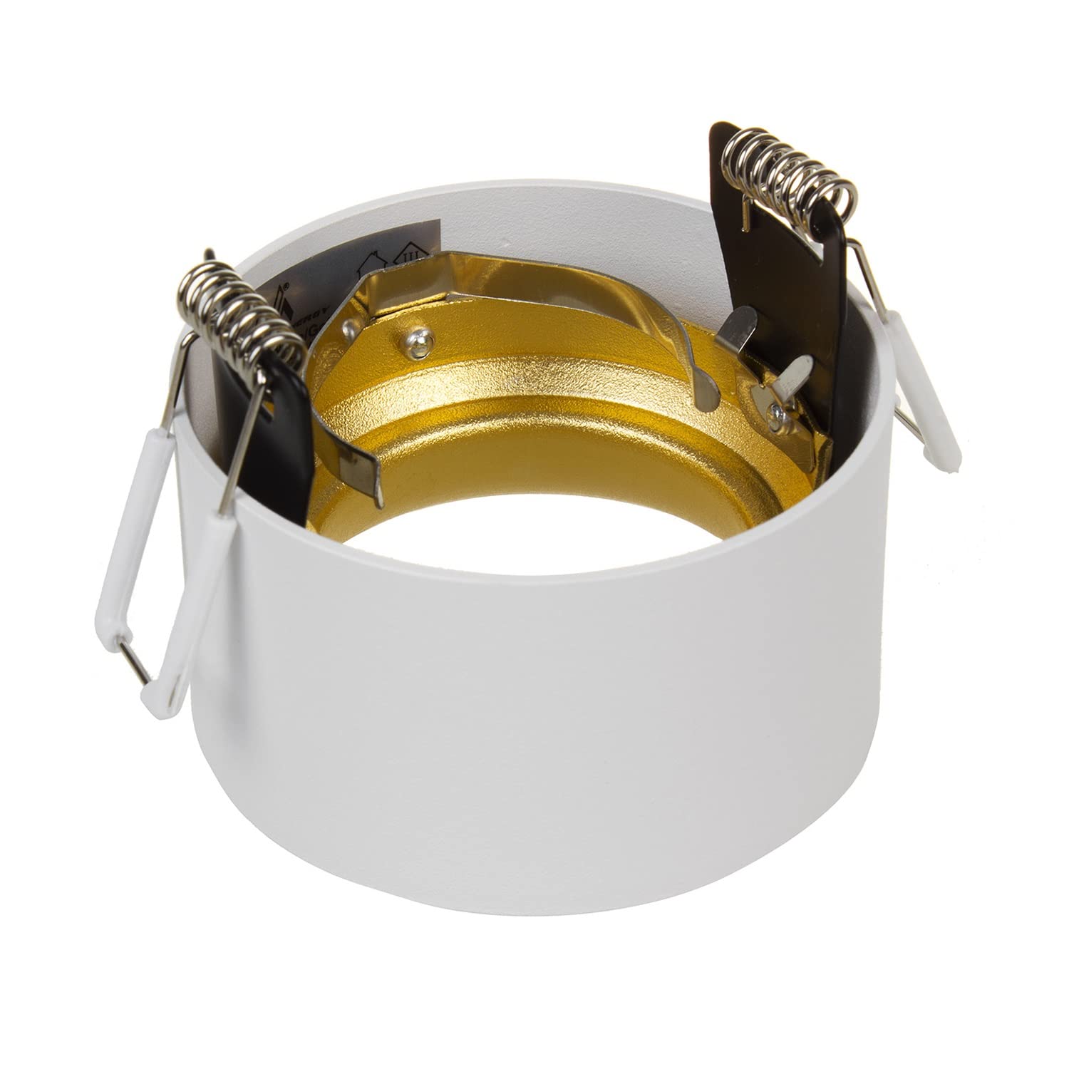 Maclean Energy MCE457 Einbaustrahler 4er Weiß/Gold Warmweiß