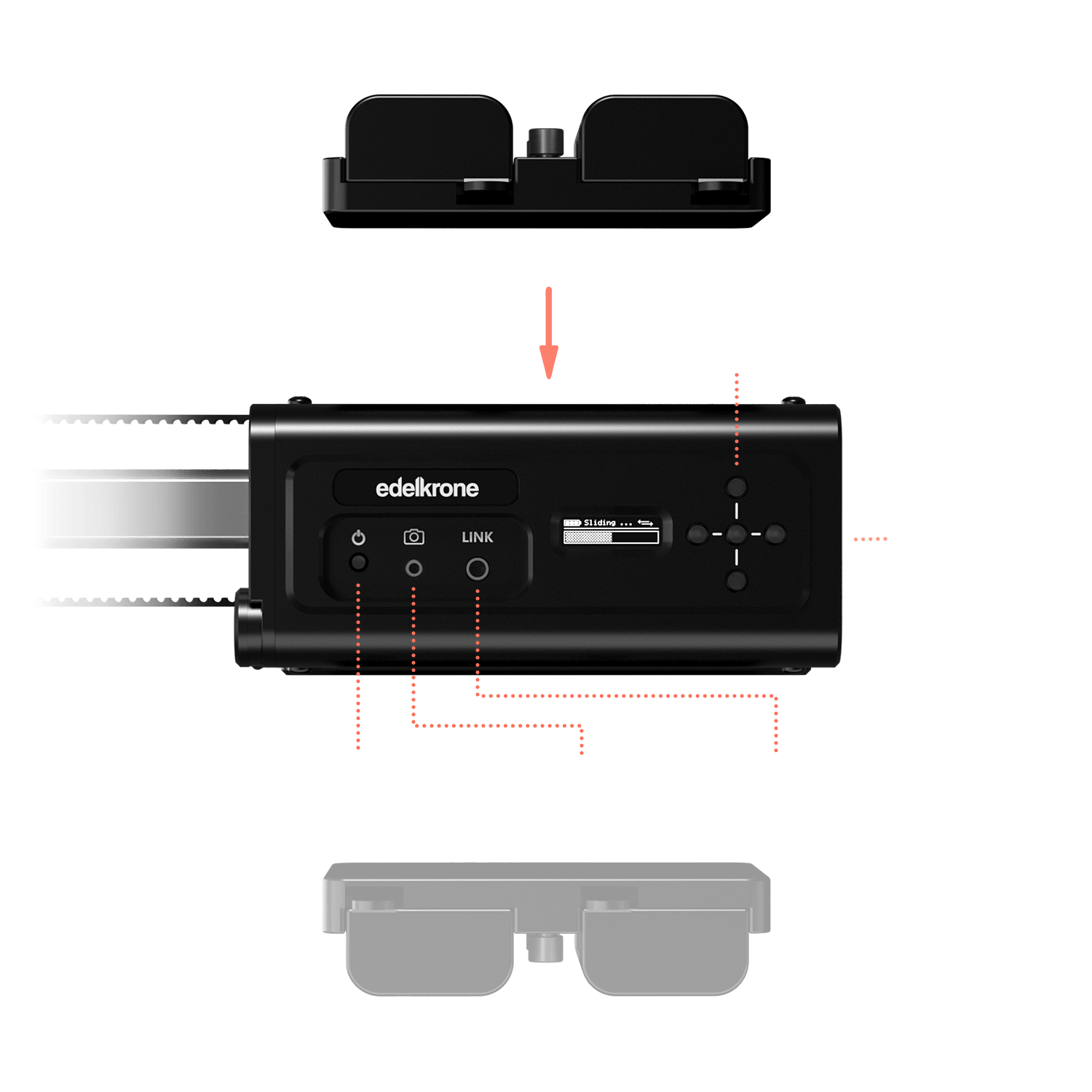 Edelkrone Krone S Bundle SliderPLUS v6 Essentials Hub