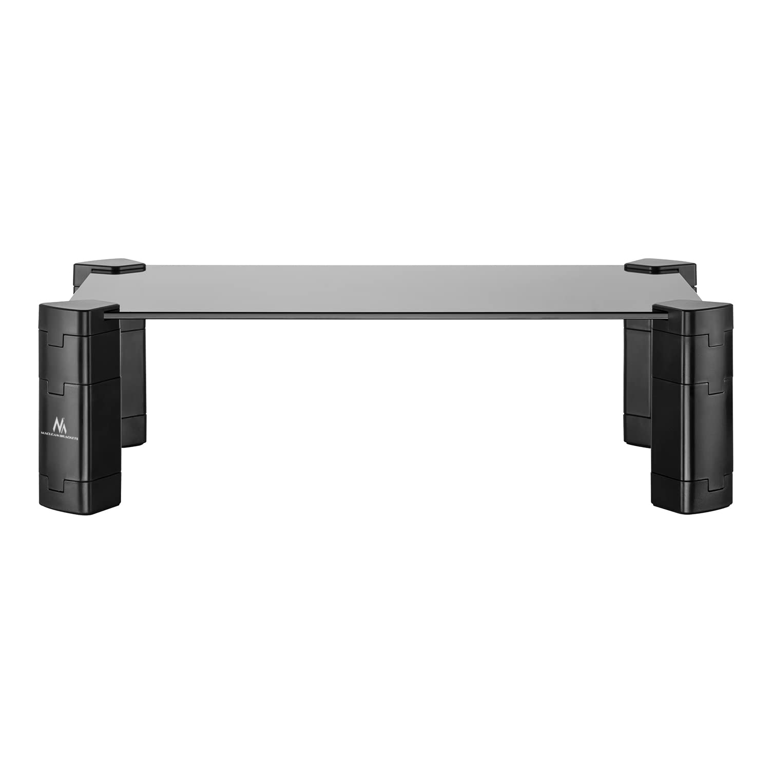Maclean Brackets MC-934 Monitorständer Glas höhenverstellbar 20 kg