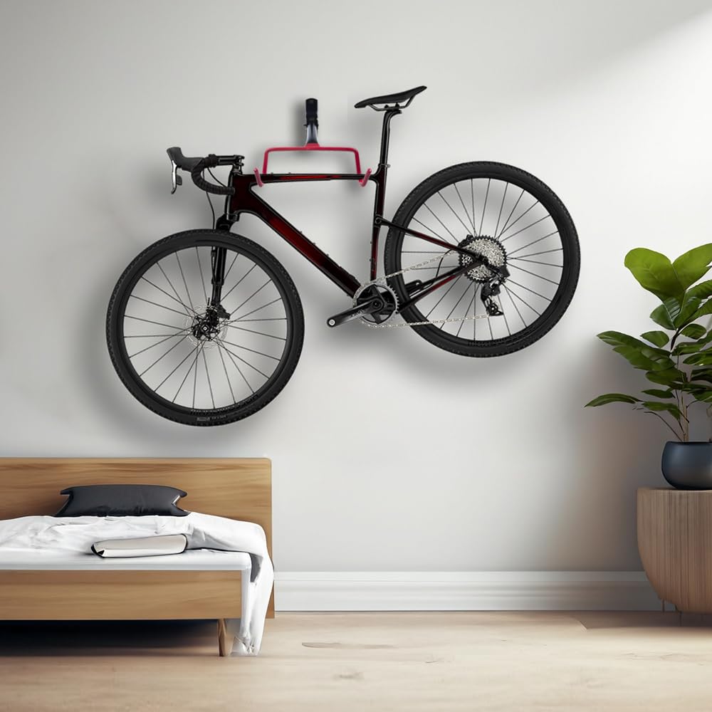 Maclean Brackets MC-430 Fahrrad-Wandhalterung klappbar 30 kg