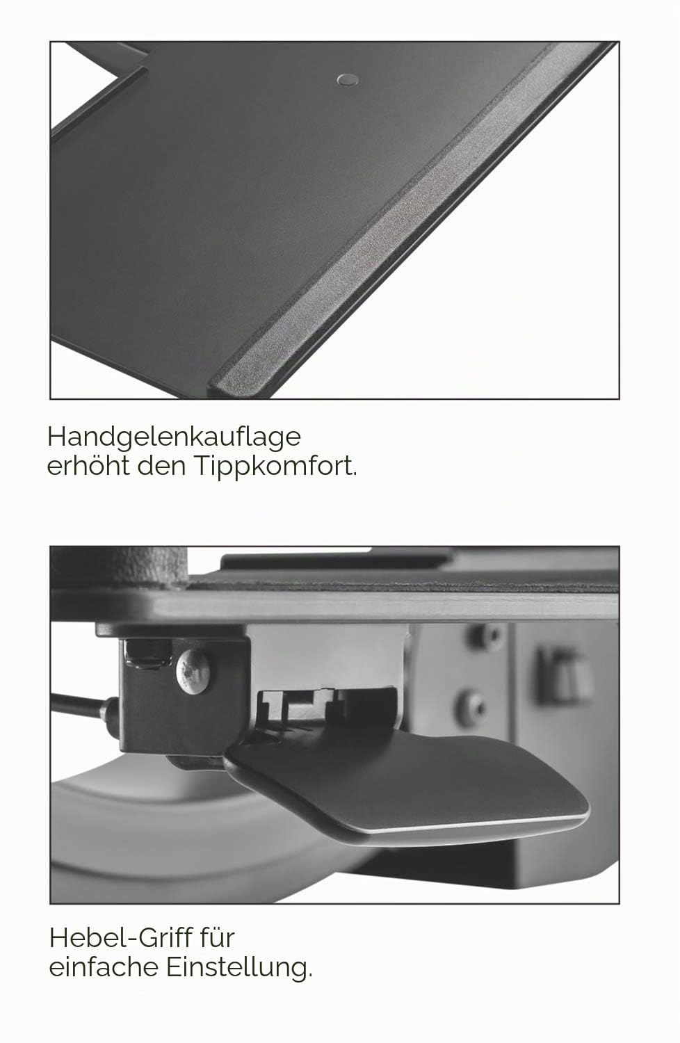 Maclean Brackets MC-795 Tastaturschublade ausziehbar 67 cm kaufen