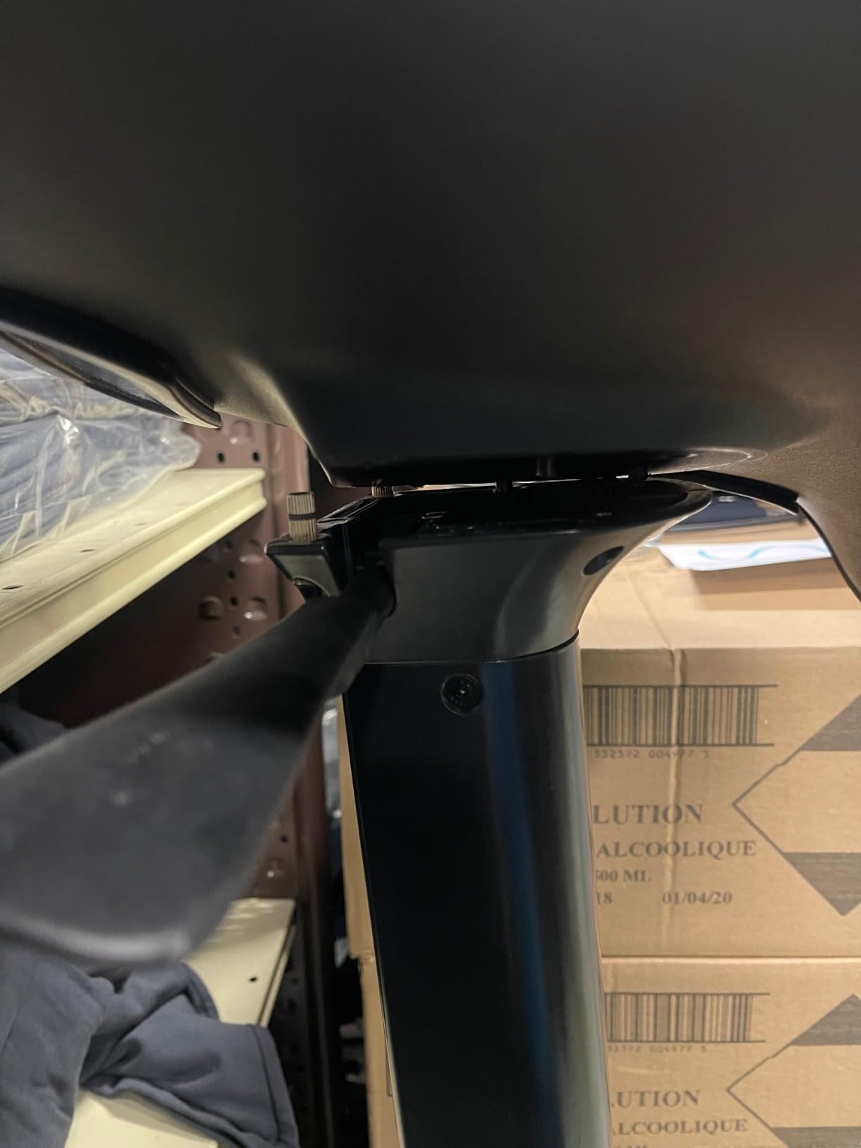 Maclean Brackets MC-872 Bürohocker Steh-Sitz 125 kg