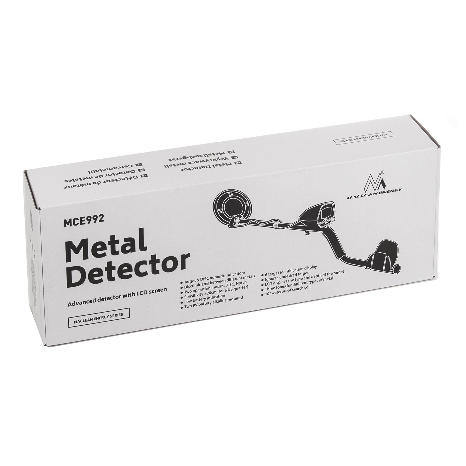 Maclean Energy MCE992 Pinpointer Metalldetektor Handsonde