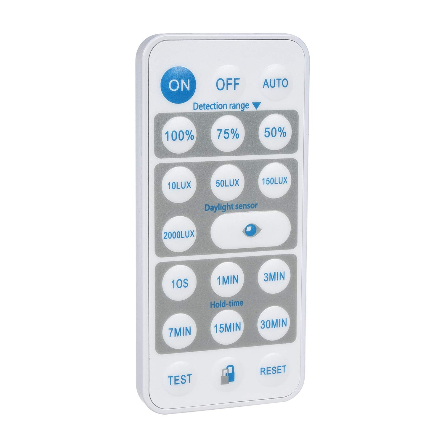 Maclean Energy MCE241 Bewegungsmelder Weiß IP65 mit Fernbedienung