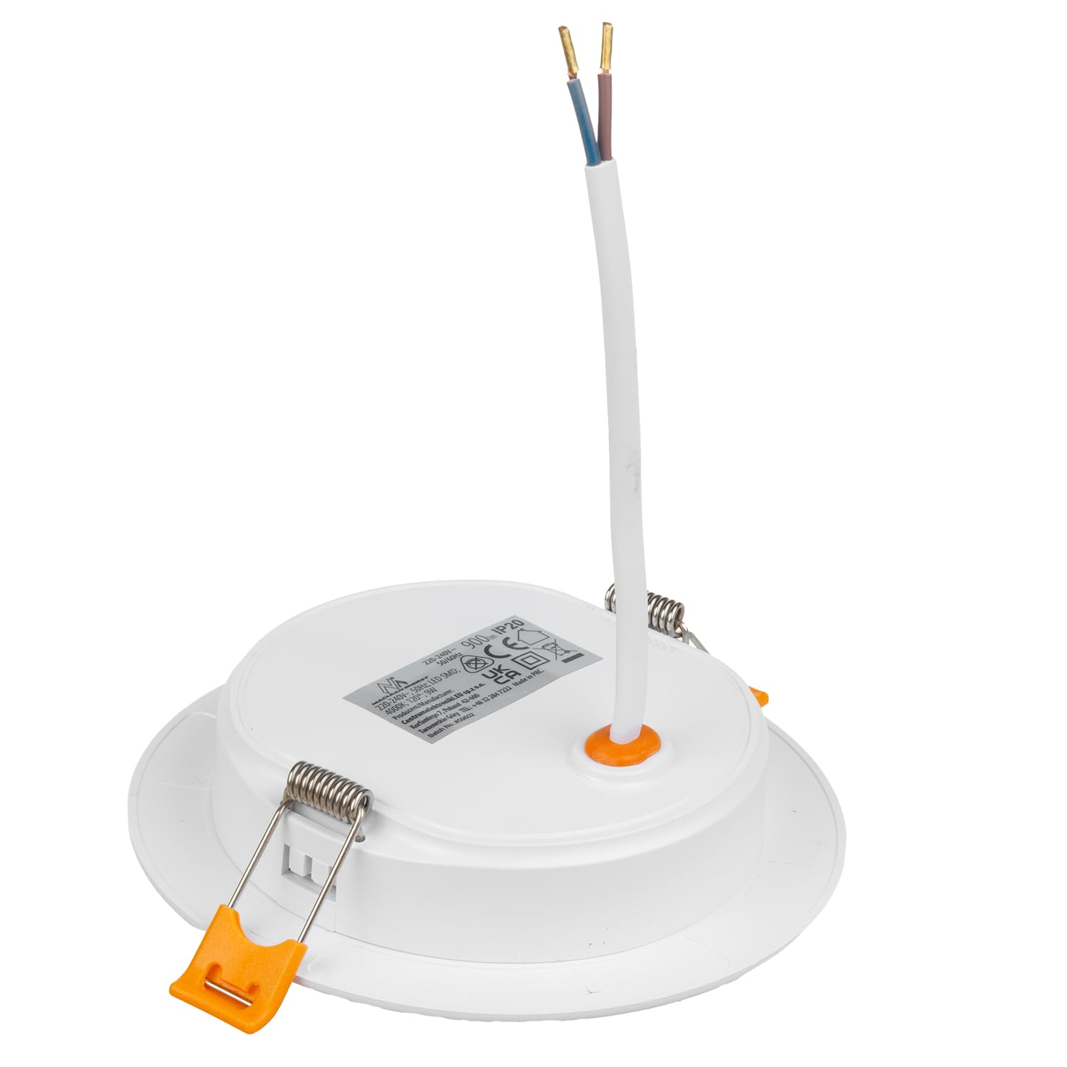 Maclean Energy MCE371 R Einbaustrahler LED 5er-Pack 9W rund