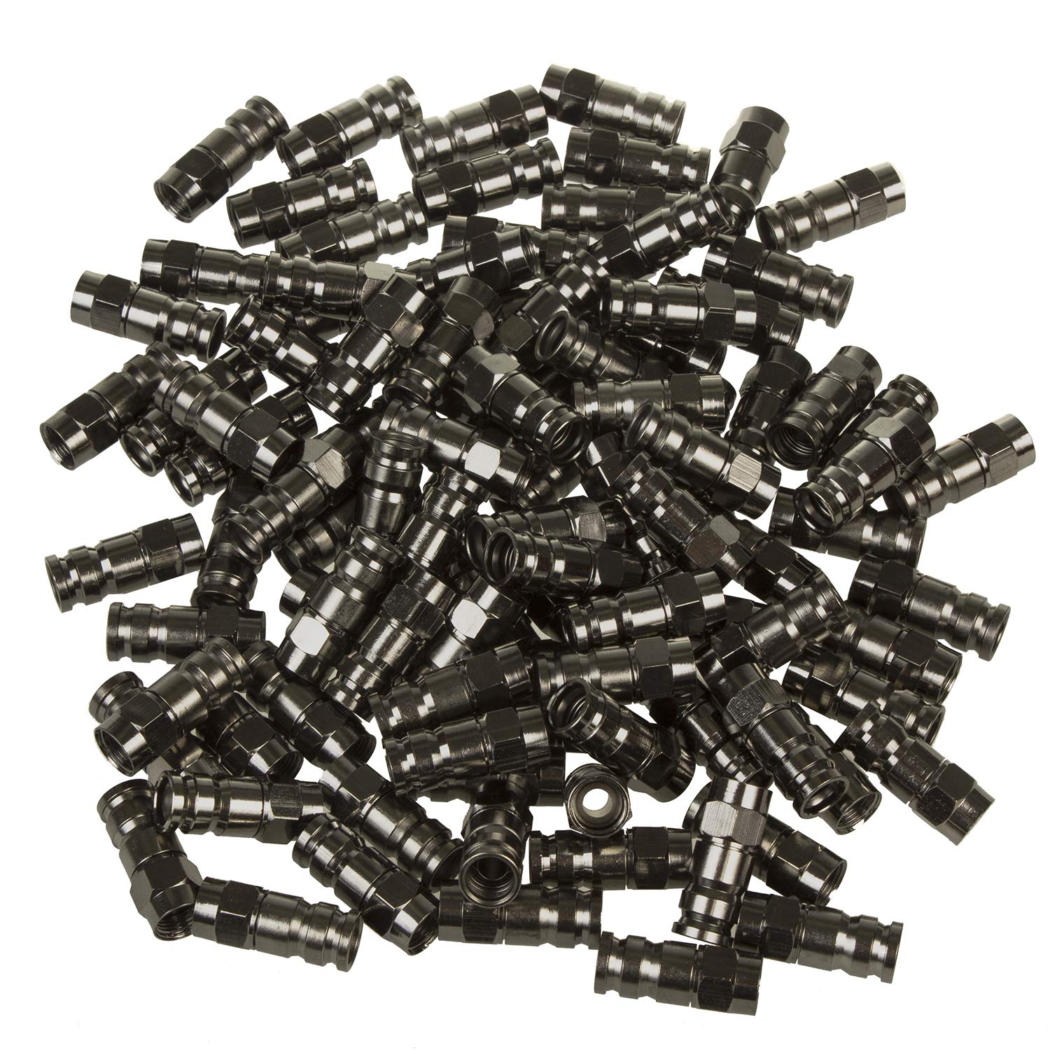 Maclean MCTV-903 F-Stecker SAT 6,8mm Schwarz 1 Stück
