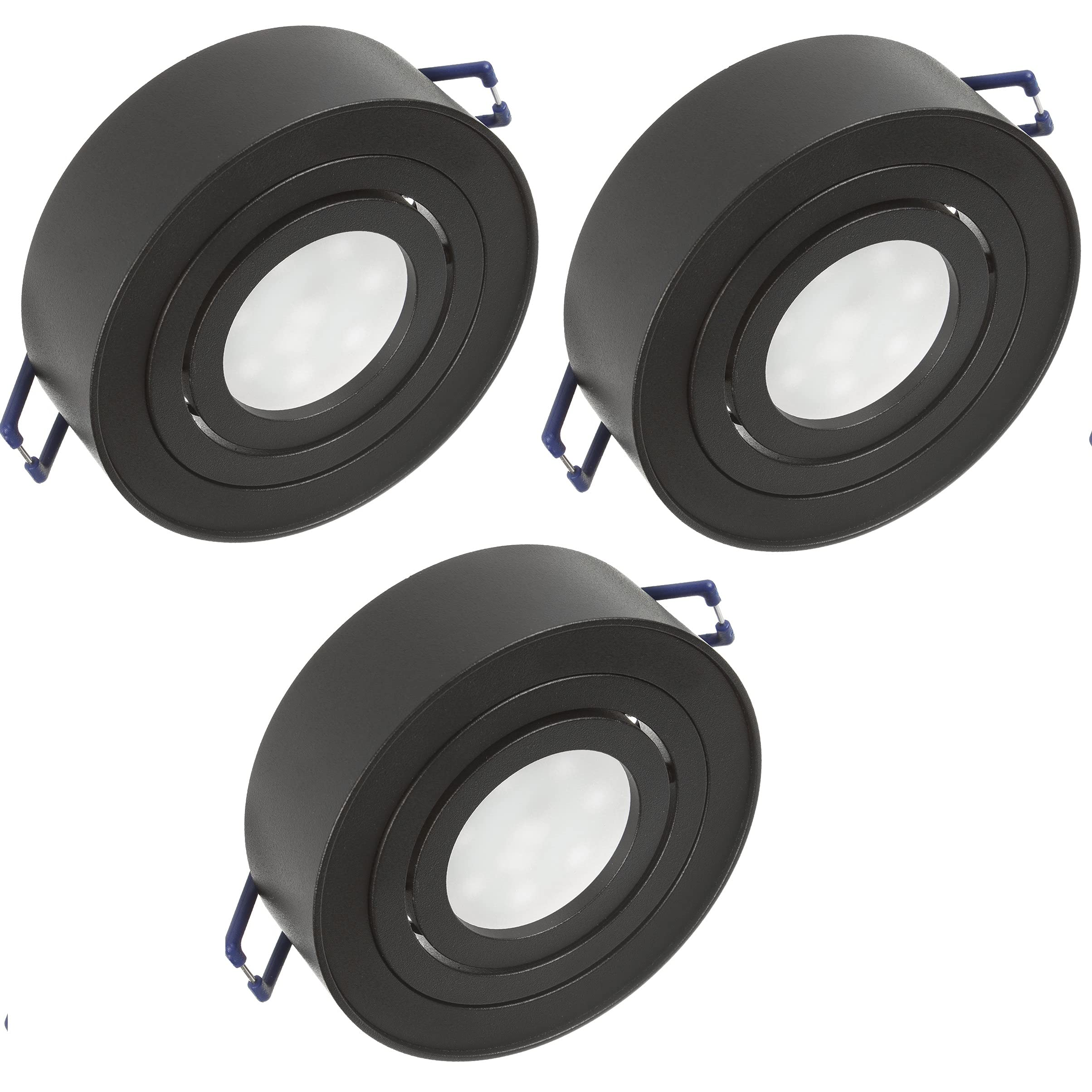 Maclean Energy MCE462B LED Einbaustrahler GU10 3er schwarz