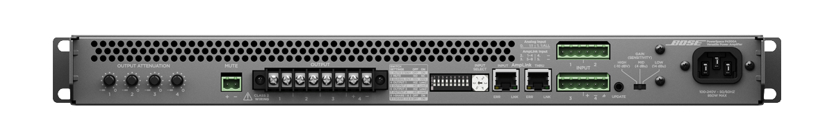 Bose Professional PowerSpace+ P4300A Endstufe 4-Kanal 300W