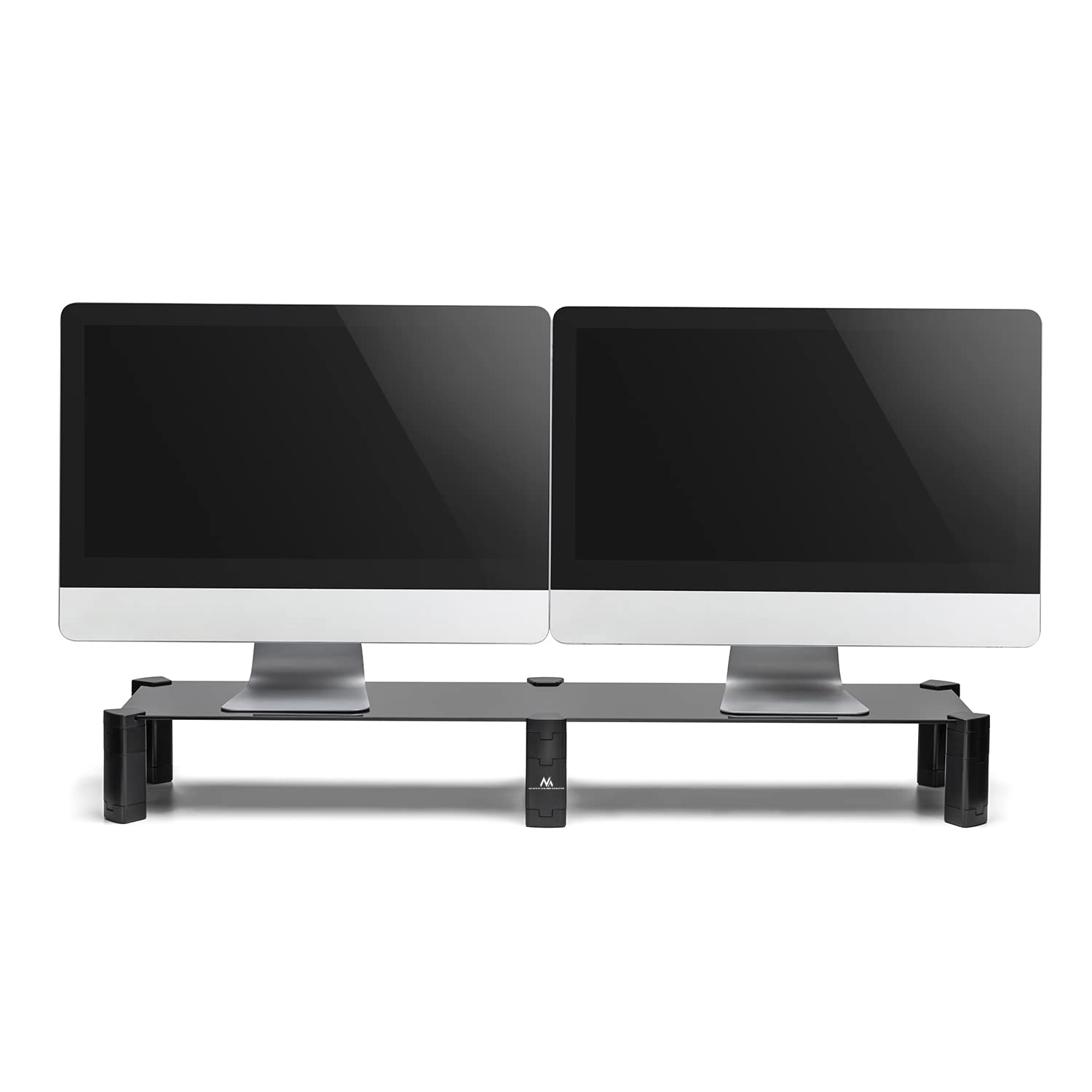 Maclean Brackets MC-936 Doppel-Monitorständer Glas 20kg