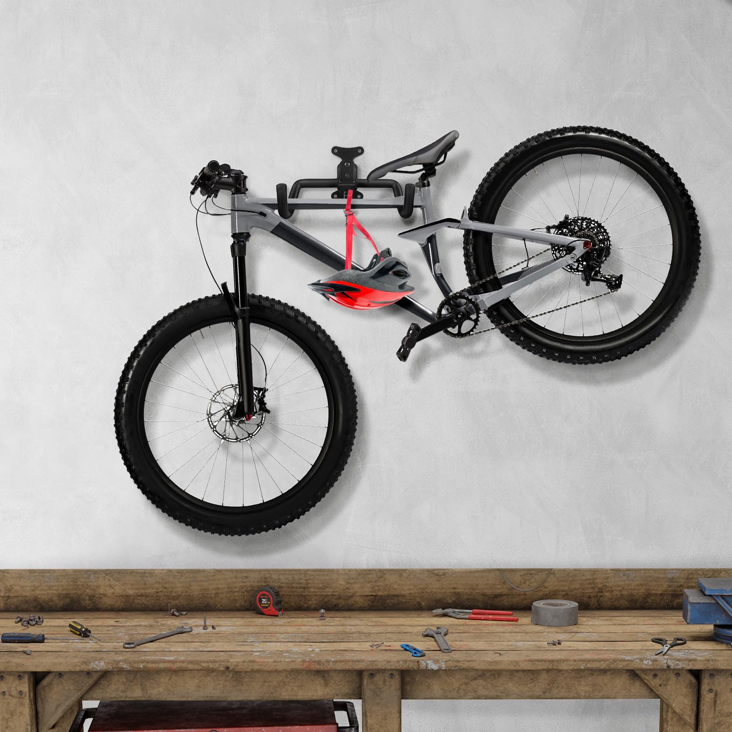 Maclean Brackets Fahrrad Wandhalterung 30 kg 1 Stück Klappbar