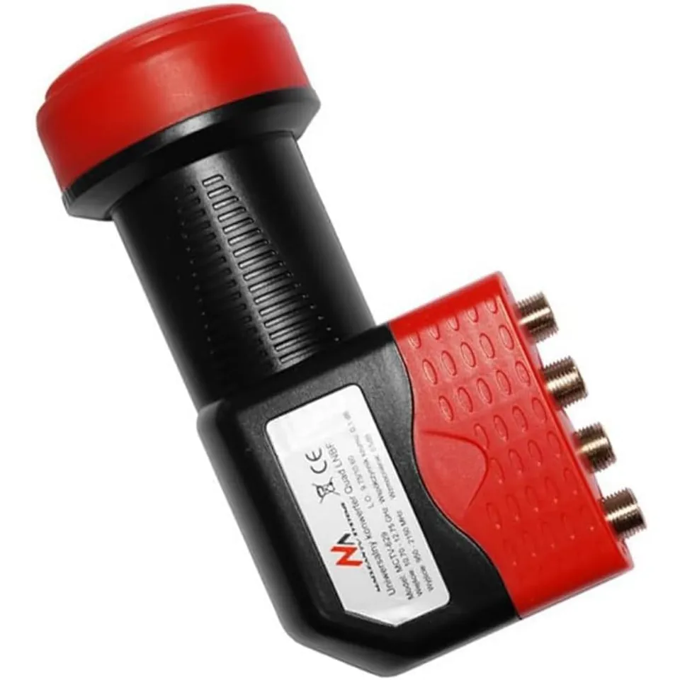Maclean MCTV-629 Quad LNB Universal 4 Teilnehmer 0,1 dB