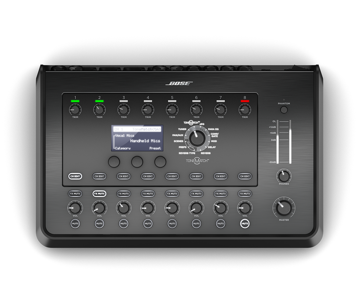 Bose Professional ToneMatch T8S Mischpult 8-Kanal live