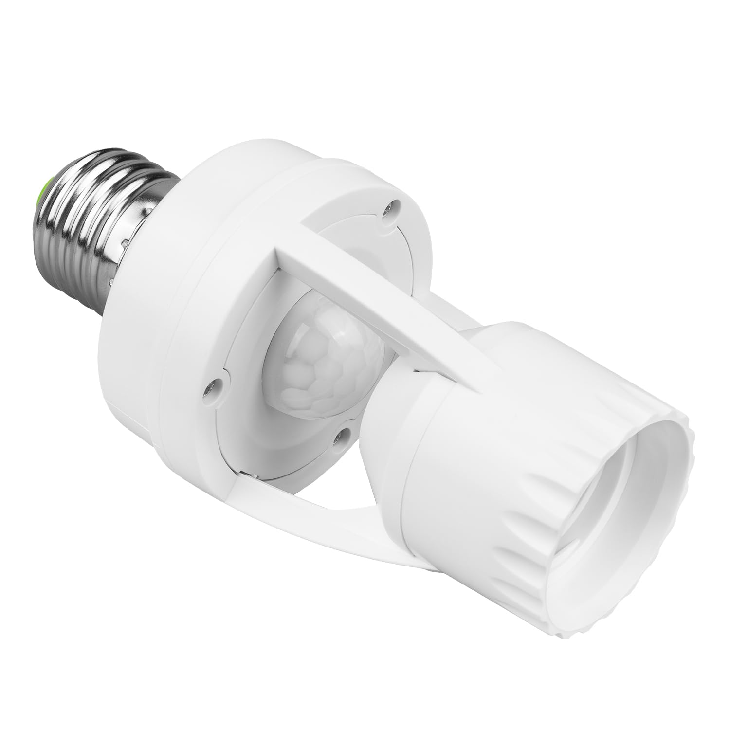 Maclean Energy MCE24 Lampenfassung E27 360° PIR weiß