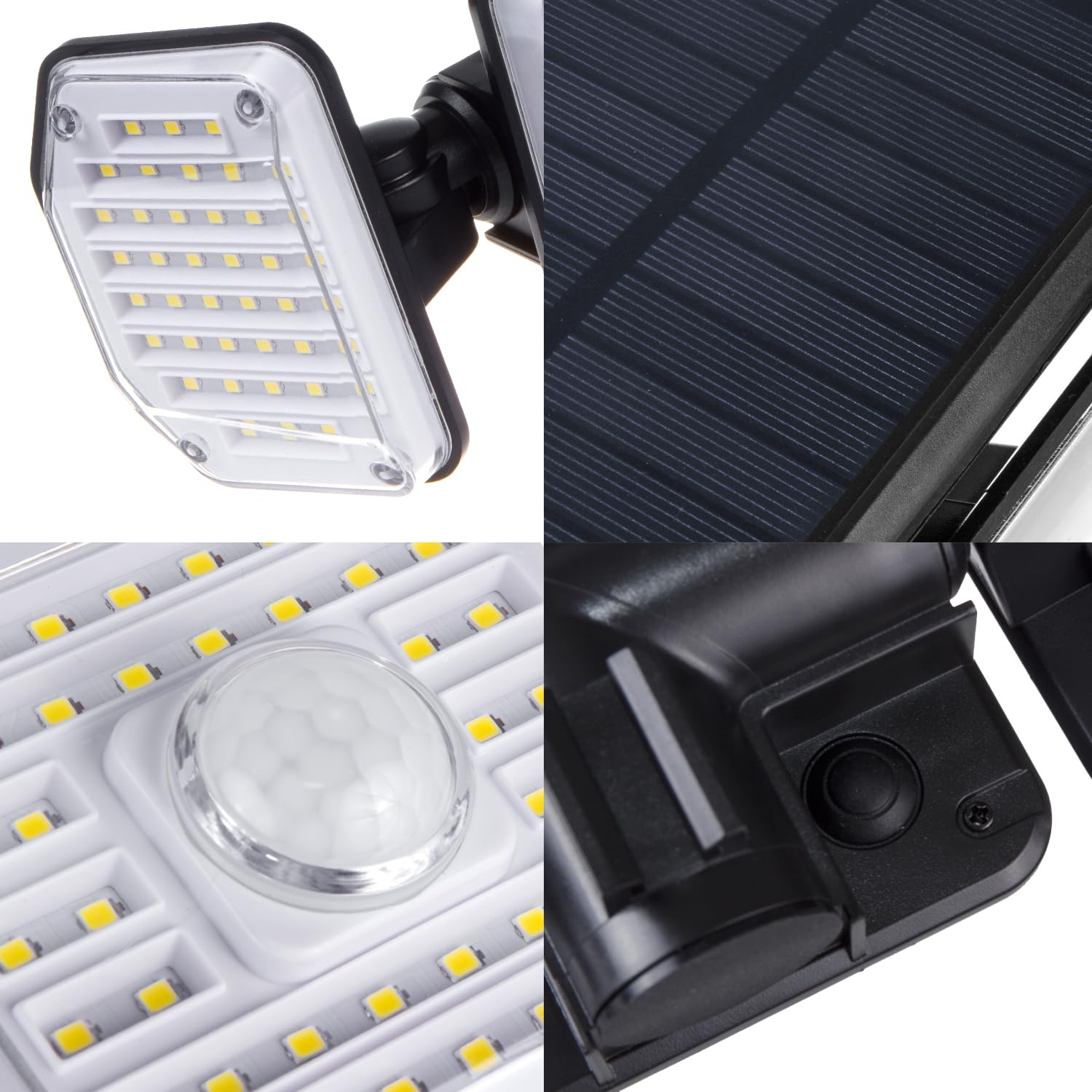 Maclean Energy MCE615 Solar-Wandleuchte Bewegungsmelder neutralweiß