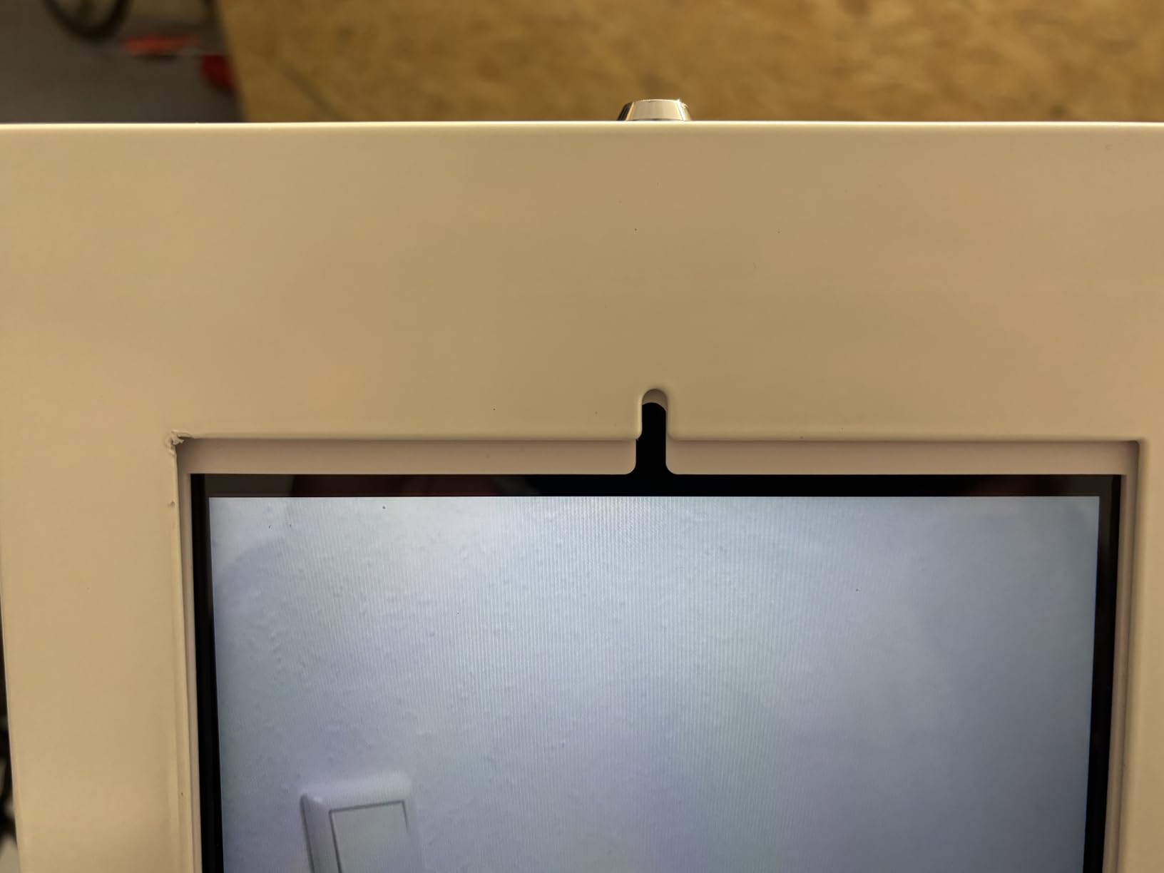 Maclean MC-476 Tablet Bodenständer Weiß Prospekthalter
