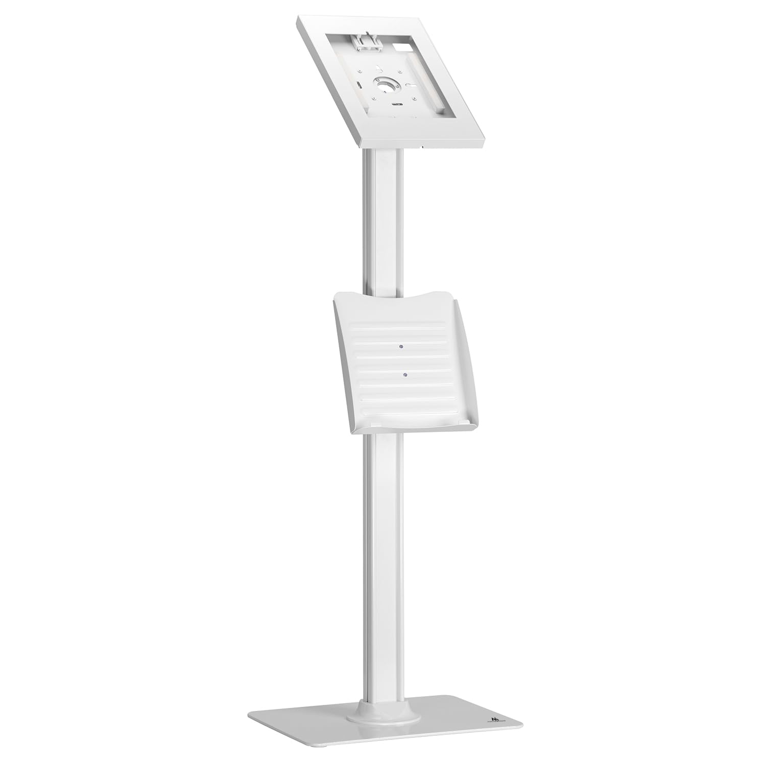 Maclean MC-476 Tablet Bodenständer Weiß Prospekthalter