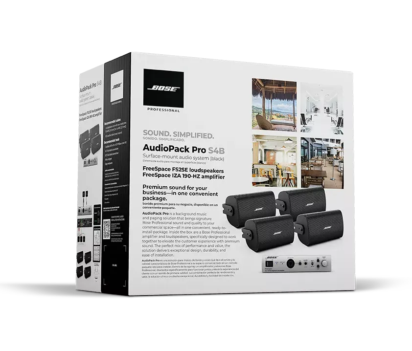 Bose Professional AudioPack Pro S4B Soundsystem Komplettset