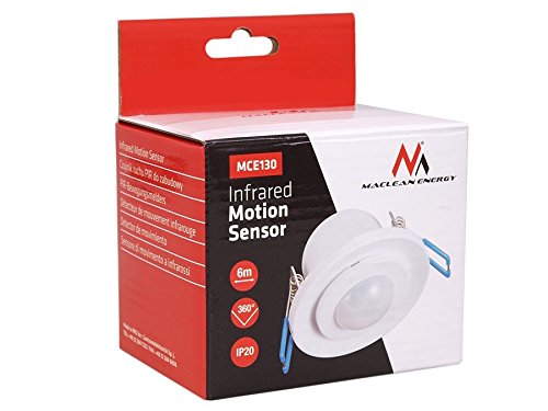 Maclean Energy MCE130 Bewegungsmelder Unterputz 360°