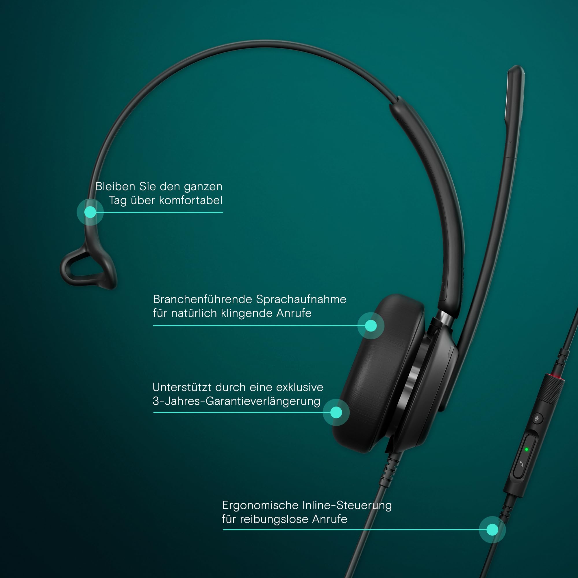 EPOS IMPACT 730 Headset Mono USB-C Noise-Cancelling