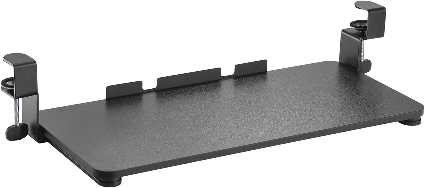 Maclean Tastaturhalterung Tastaturauszug Klemmmontage
