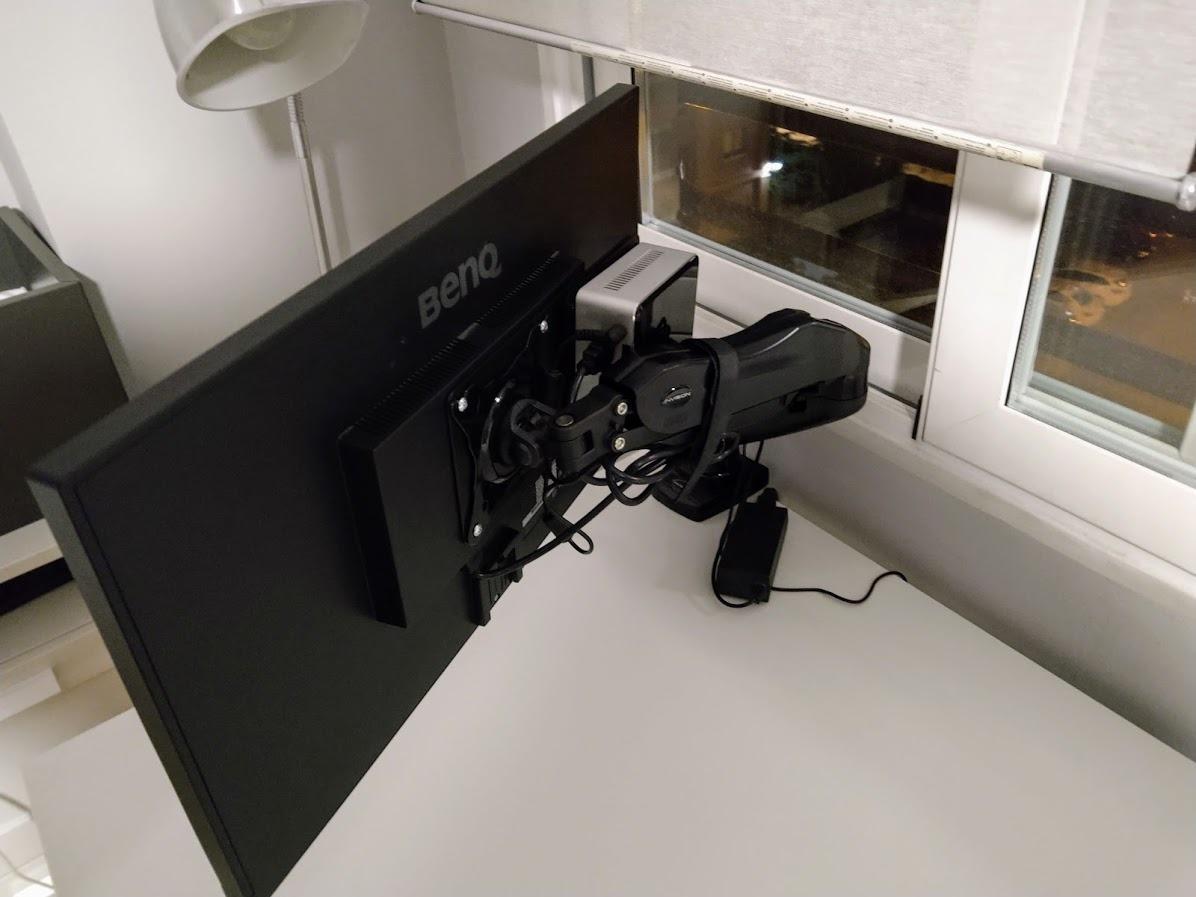 Maclean Brackets MC-721 Mini-PC Halterung VESA 100x100 3kg