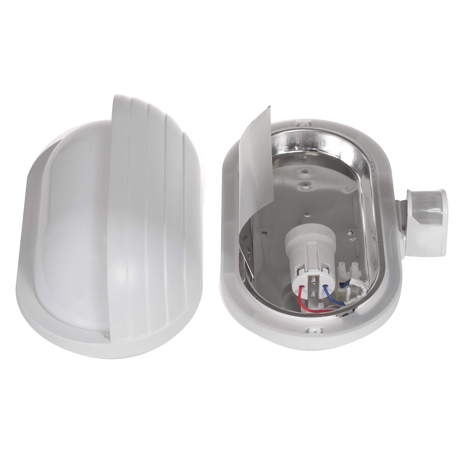 Maclean Energy MCE33 Wandleuchte E27 180° weiß PIR