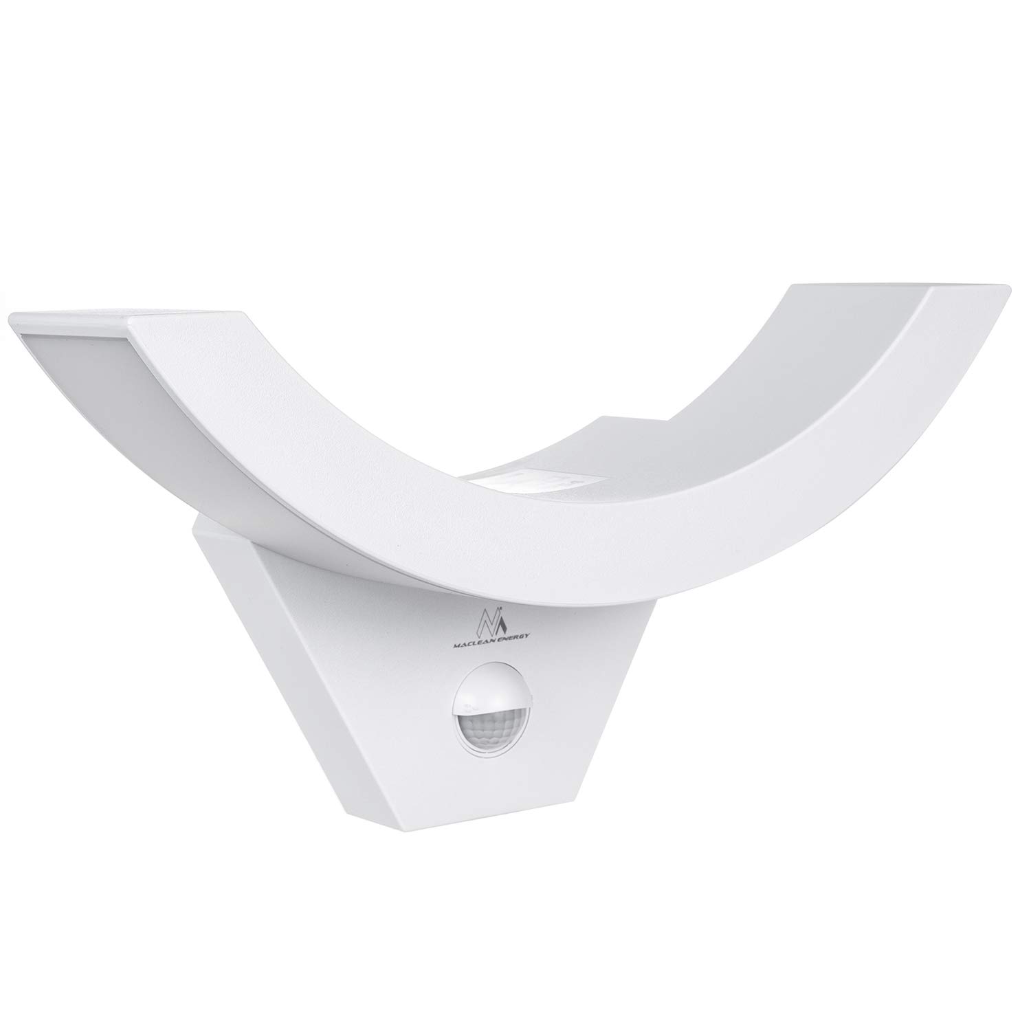 Maclean Energy MCE290 LED Lampe Bewegungsmelder Weiß IP54