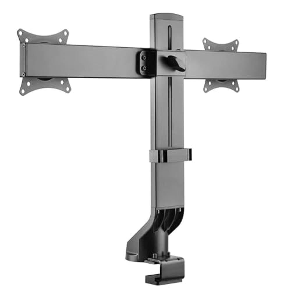 Maclean MC-854 Monitorhalterung für 2 Monitore 17-27 Zoll VESA