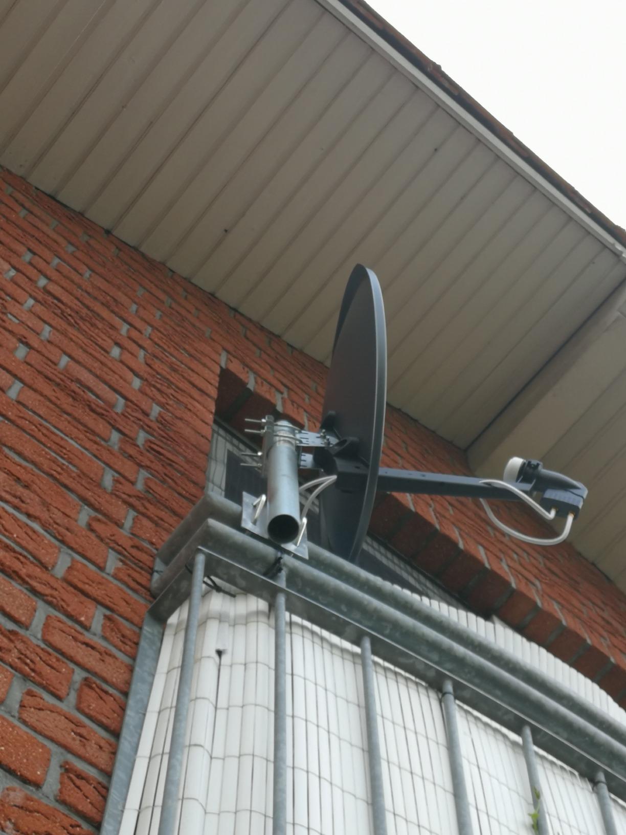Maclean TV Systems MCTV-563 SAT Balkonhalterung 40cm Stahl