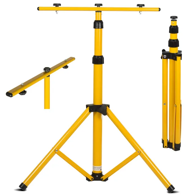 Maclean MCE583 Stativ für Baustrahler Stahl 62-150 cm bis 10 kg