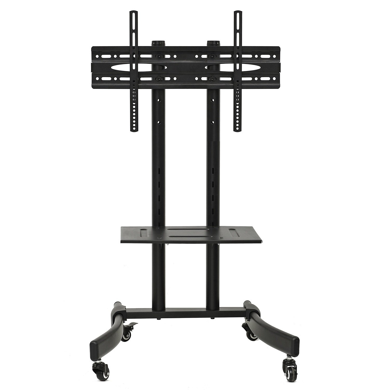 Maclean MC-739 TV Standfuß mit Regal 32-65" 40kg
