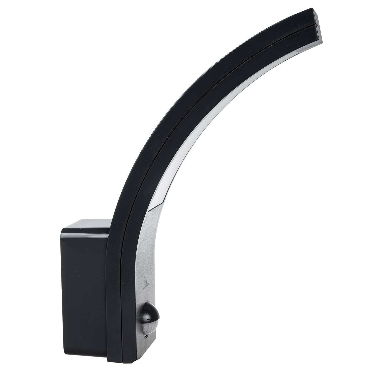 Maclean Energy MCE244 LED-Aussenleuchte Schwarz 2er-Set 750lm