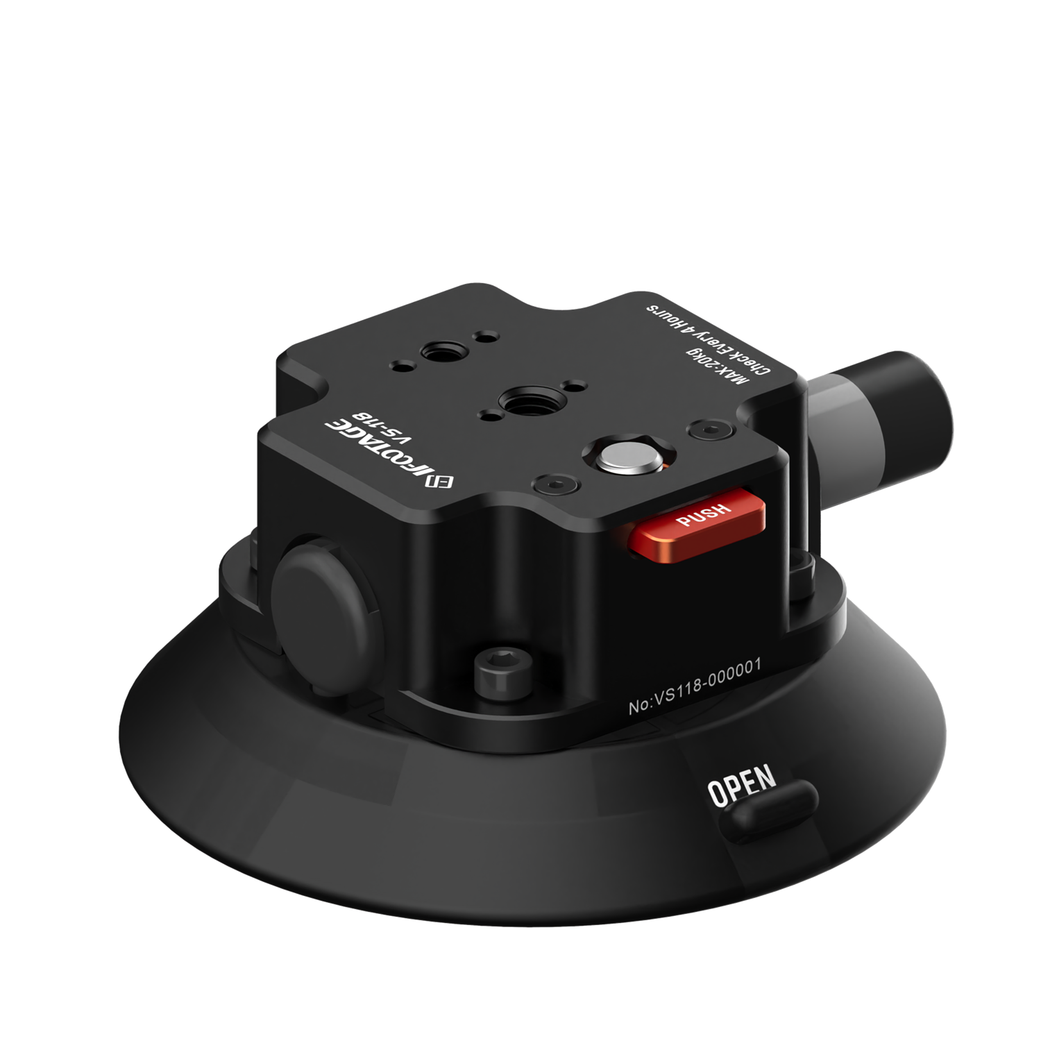 iFootage Spider Crab VS-118 Saugnapfhalterung Auto 20kg