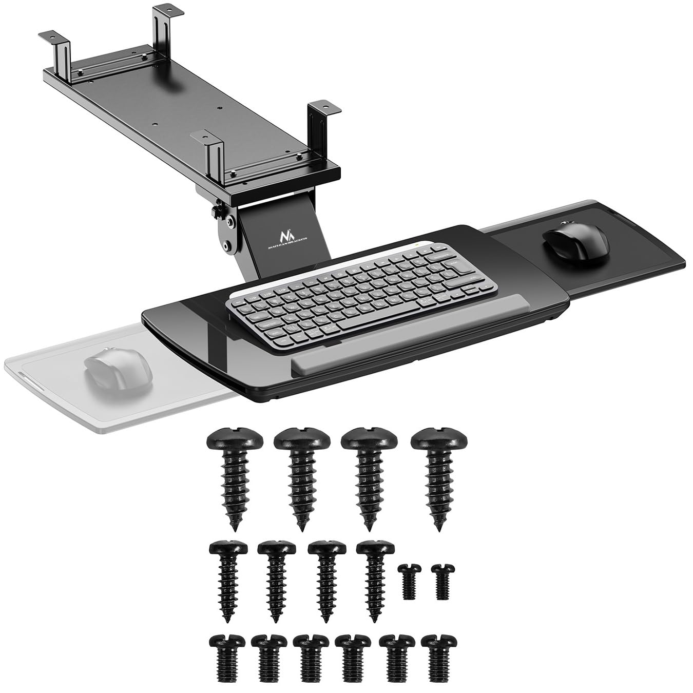 Maclean Brackets MC-156 Tastaturablage Schwarz 5 kg
