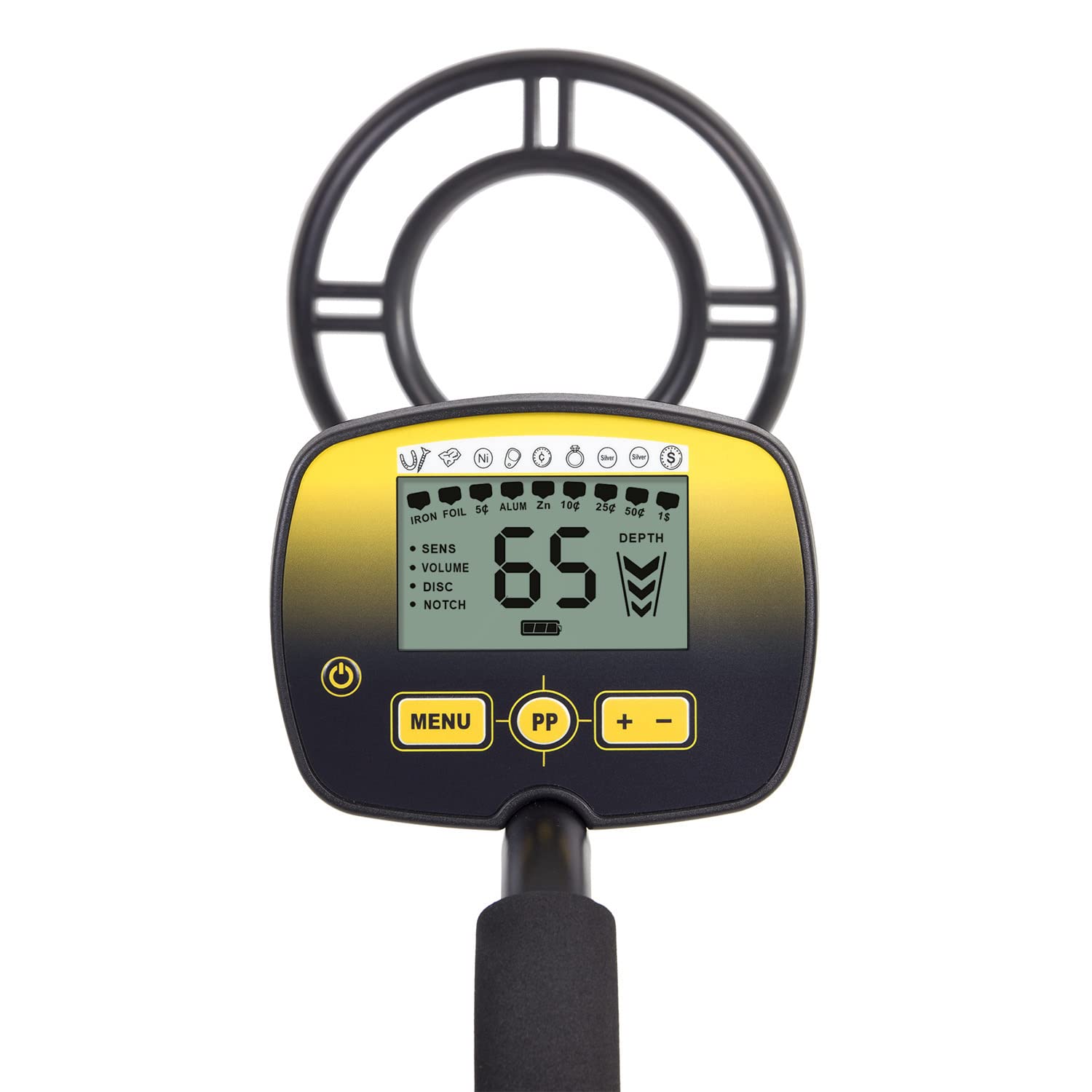 Maclean Energy MCE995 Hunter Metalldetektor LCD wasserdicht