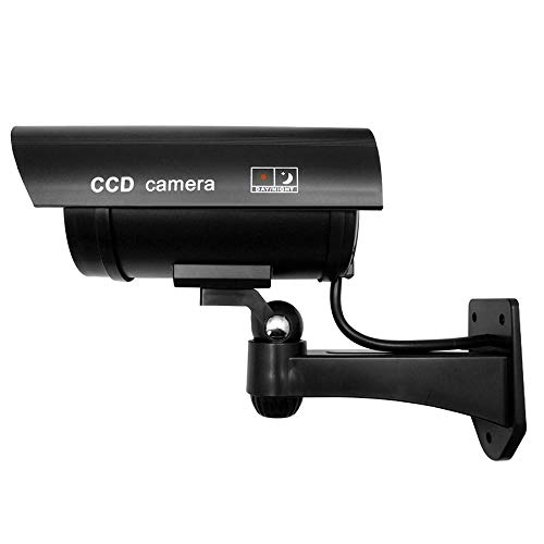 Maclean IR1100B Kamera-Attrappe Dummy LED schwarz