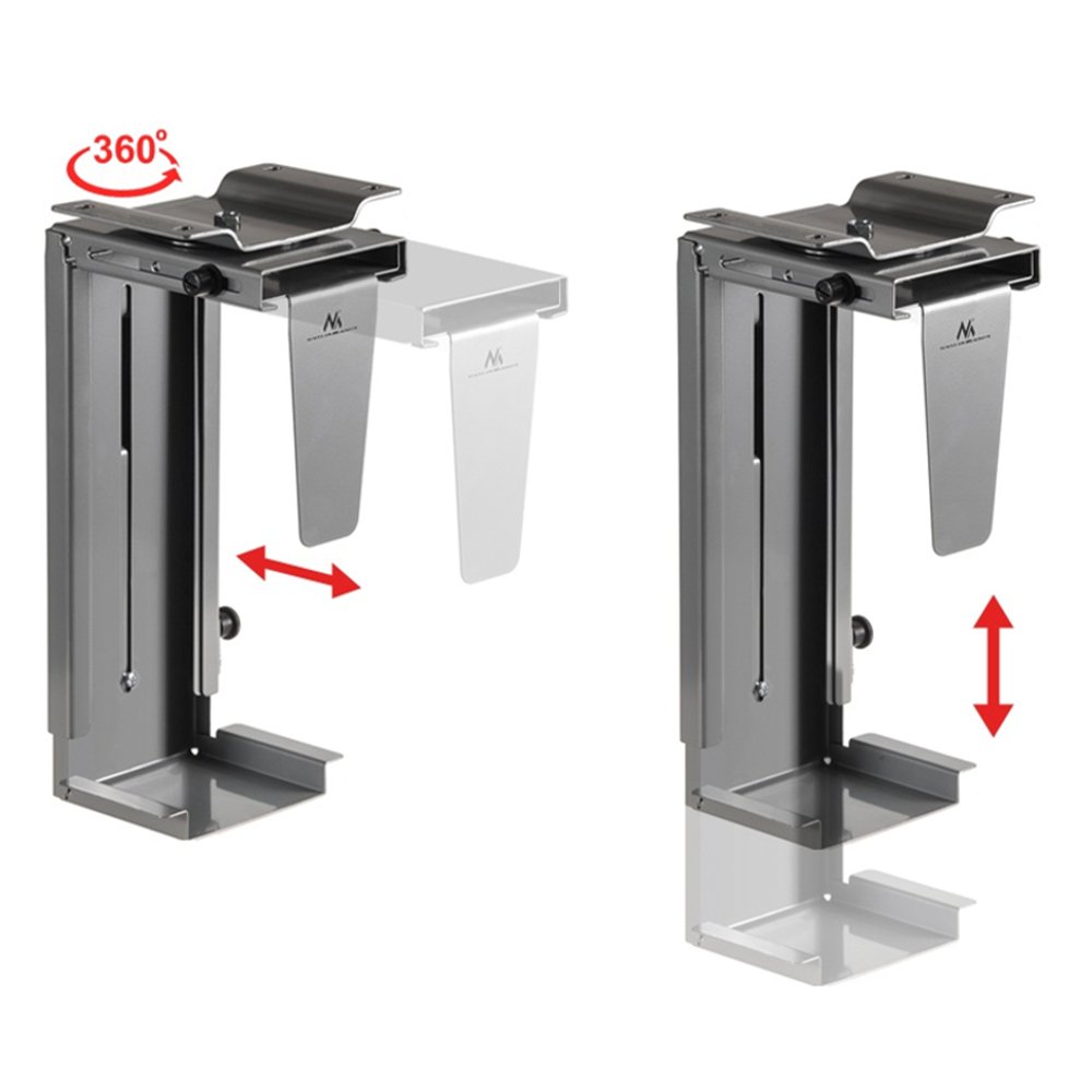Maclean Brackets MC-713 PC-Halter Silber 10 kg