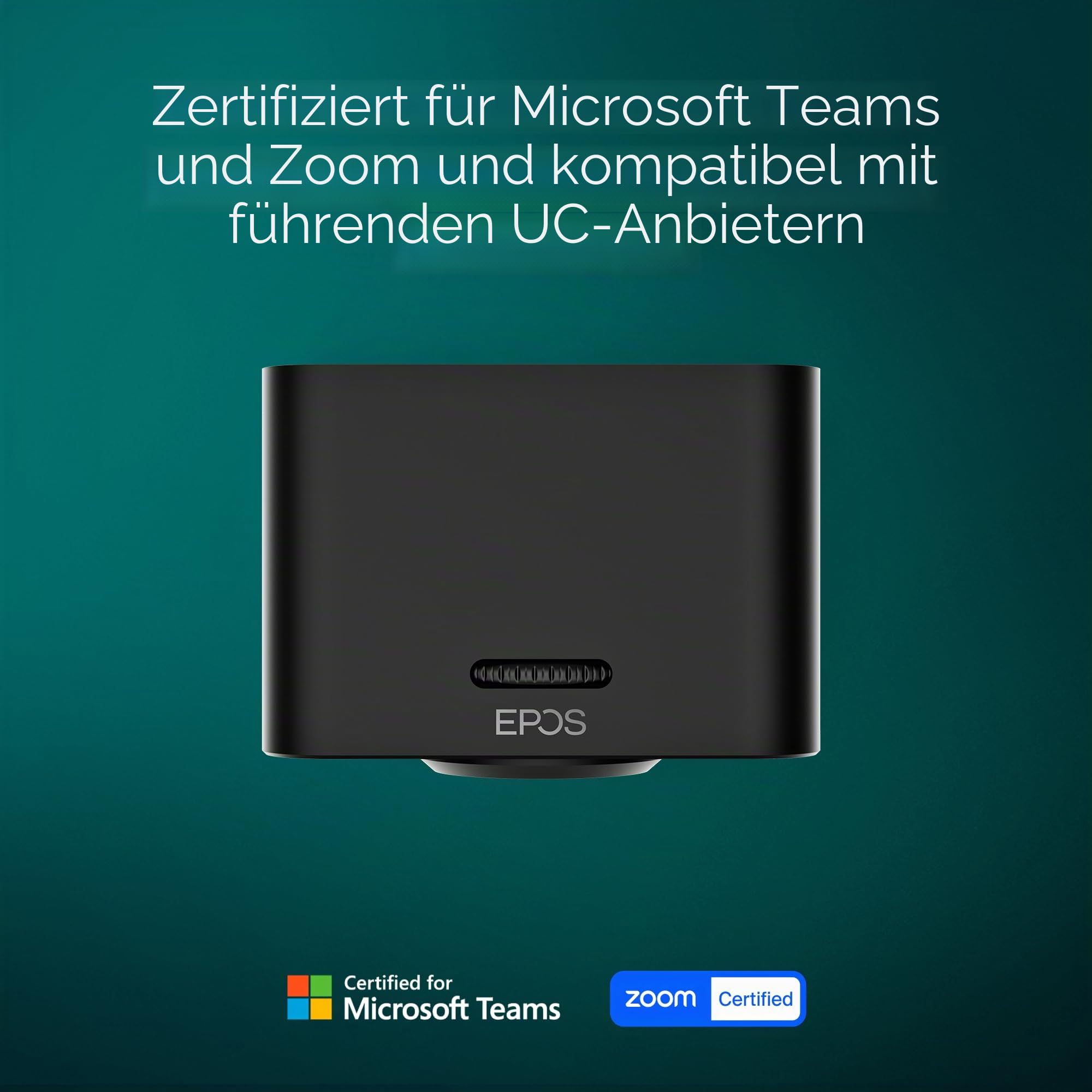 EPOS EXPAND Vision 1 Webcam 4K USB Teams Zoom