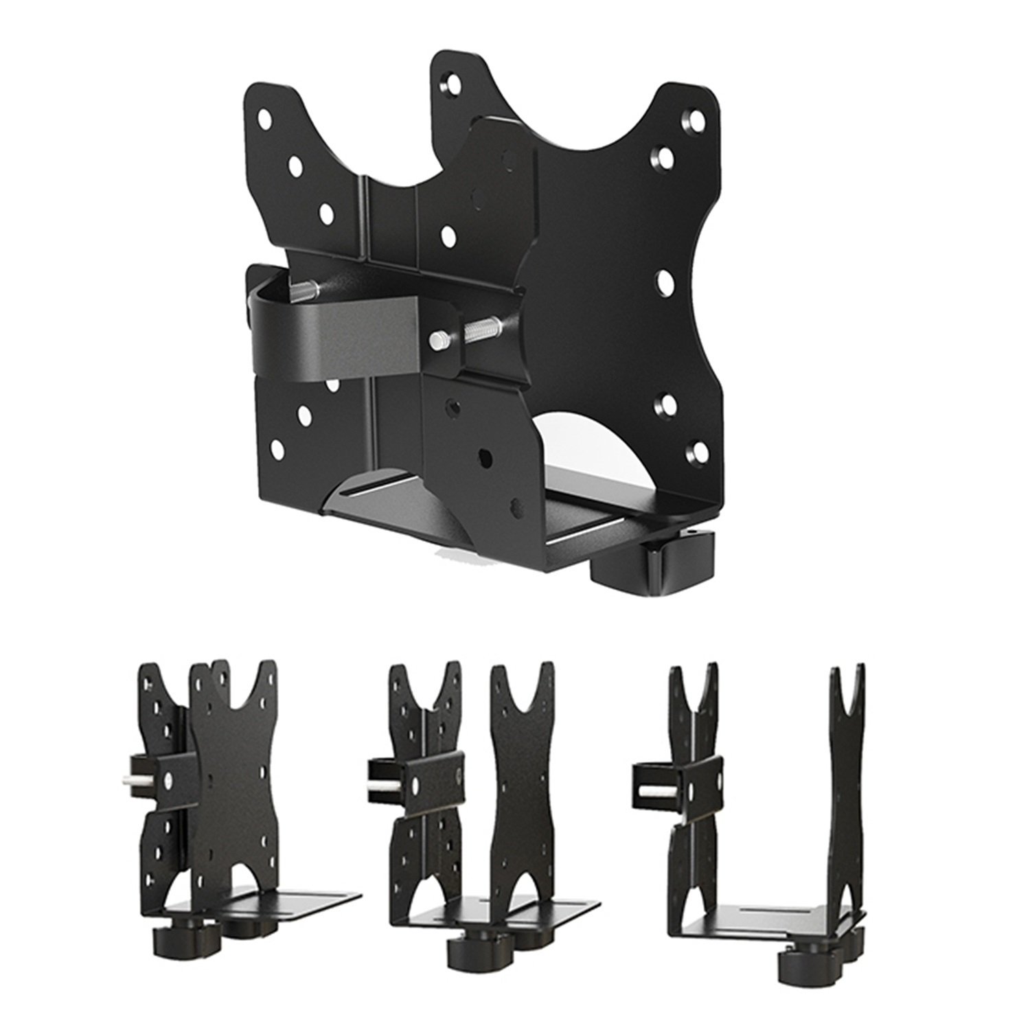 Maclean Brackets MC-720 Mini-PC Halterung Untertisch VESA 5kg