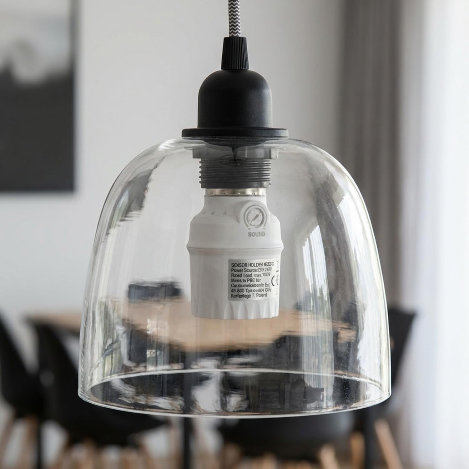 Maclean Energy MCE232 Lampenfassung E27 Geräuschsensor 360°